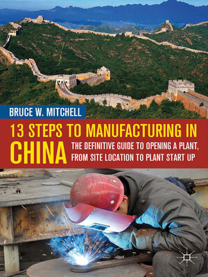 cover image of 13 Steps to Manufacturing in China